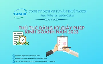 Thủ tục đăng ký giấy phép kinh doanh năm 2023