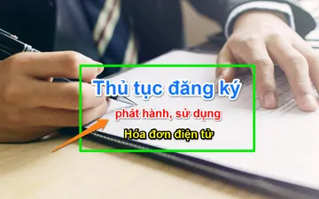 THỦ TỤC PHÁT HÀNH HÓA ĐƠN ĐIỆN TỬ