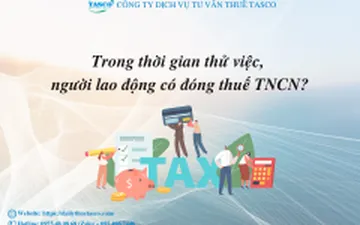 Trong thời gian thử việc, người lao động có đóng thuế TNCN?