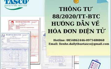 Thông tư 88/2020/TT-BTC hướng dẫn về hóa đơn điện tử