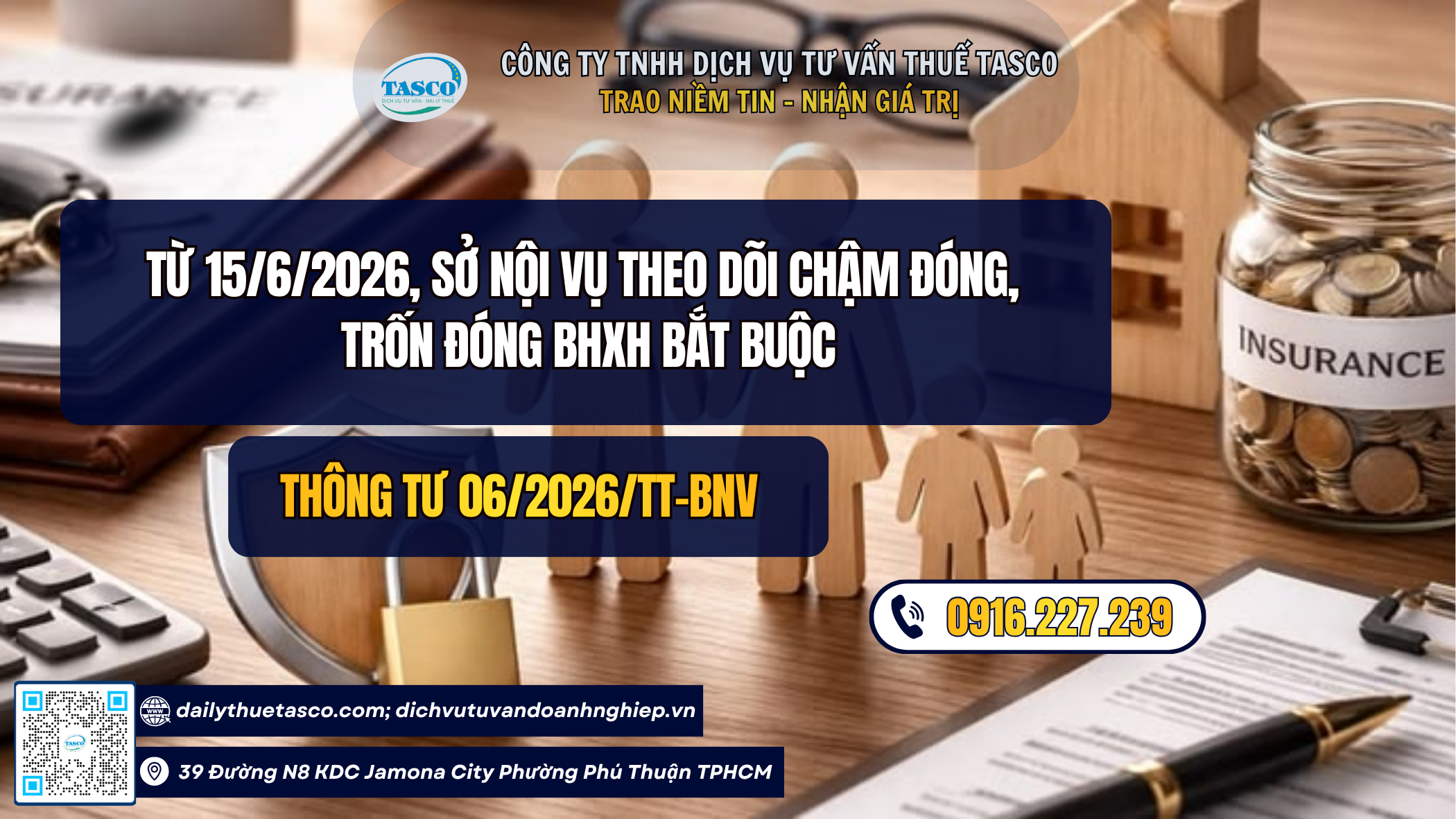 Từ 15/6/2026, Sở Nội vụ theo dõi chậm đóng, trốn đóng BHXH bắt buộc Từ 15/6/2026, Sở Nội vụ theo dõi chậm đóng, trốn đóng BHXH bắt buộc
