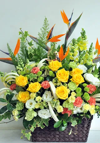 Giỏ Hoa Tặng Ngày Lễ Phúc Lộc
