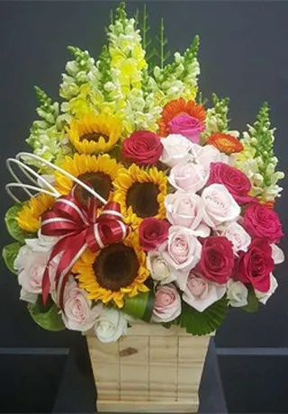 Hộp Hoa Tặng Ngày Lễ Tấn Tài