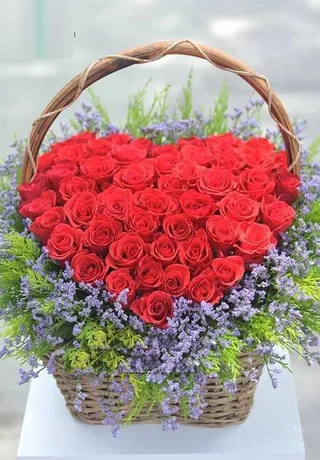 Giỏ Hoa Tặng Bà Xã