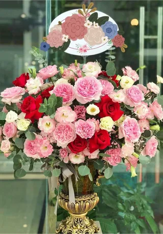 Bình Hoa Tươi Hải Phòng 05