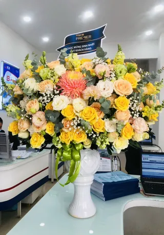 Bình Hoa Tươi Hải Phòng 17