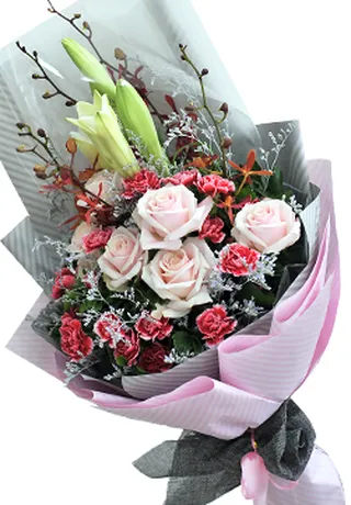 Bó Hoa Tặng Ngày Lễ Mộc Mạc