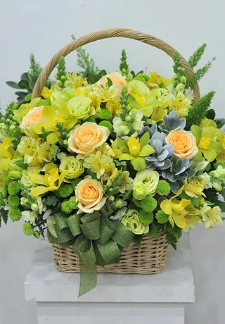 Giỏ Hoa Tươi Bình Dương 02