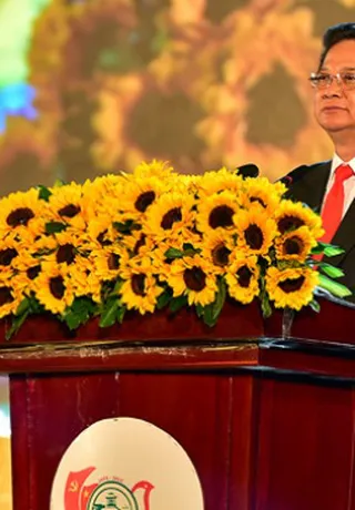 Hoa Bục Phát Biểu Event 11