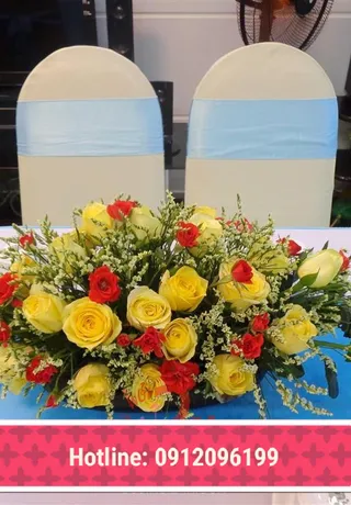 Hoa Để Bàn Hội Nghị 01