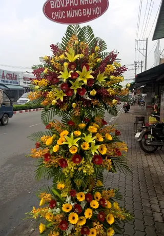 Lẵng Hoa Tinh Khiết