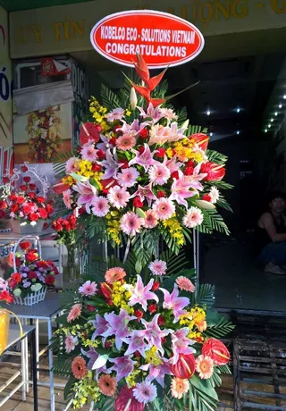 Lẵng Hoa Phát Lộc