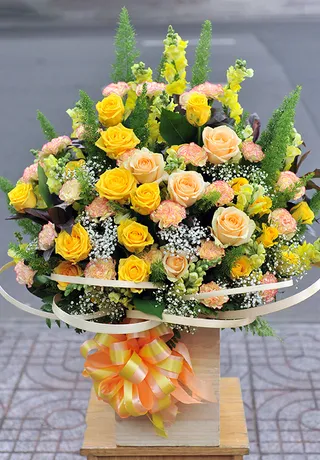 Hộp Hoa Tặng Ngày Lễ Hài Hòa