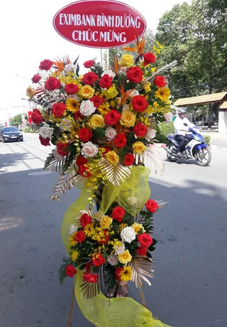 Kệ Hoa Tươi Bình Dương 02