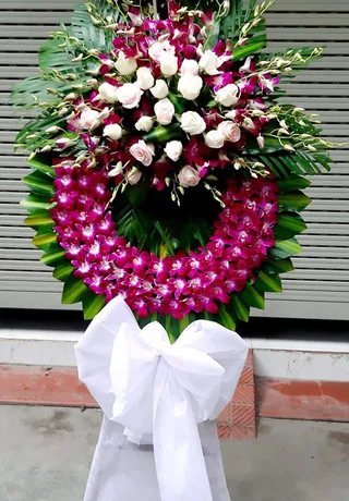 Mẫu Hoa Chia Buồn Hải Phòng 06