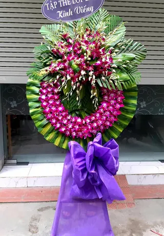 Mẫu Hoa Chia Buồn Hải Phòng 08