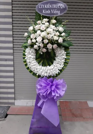 Mẫu Hoa Chia Buồn Hải Phòng 09
