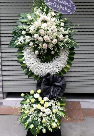 Mẫu Hoa Chia Buồn Hải Phòng 11