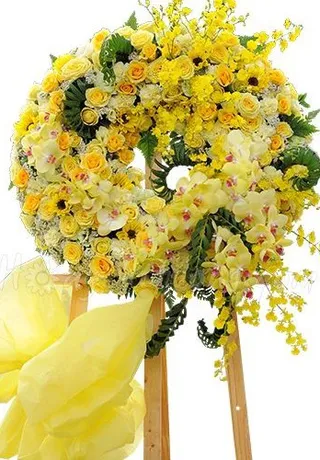 Mẫu Hoa Chia Buồn Hải Phòng 15
