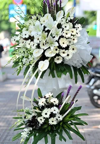 Mẫu Hoa Chia Buồn Hải Phòng 30