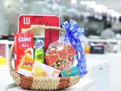 Giỏ quà tết hamper nhập khẩu Giỏ quà tết hamper nhập khẩu