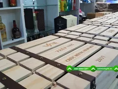 HỘP GỖ QUÀ TẾT 2021 ĐƯỢC KHÁCH HÀNG TIN CHỌN