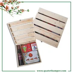 Hộp rượu gỗ lớn - HR6