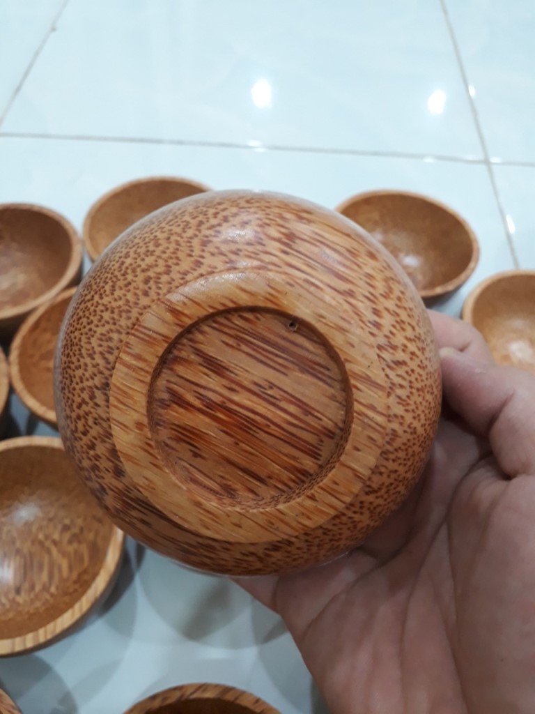 Bát gỗ dừa - Chén gỗ dừa - Mỹ Nghệ Nam Trang