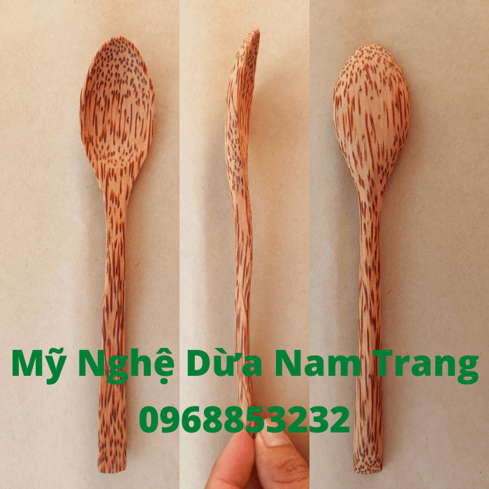 Muỗng dừa 19cm - Mỹ Nghệ Dừa Nam Trang