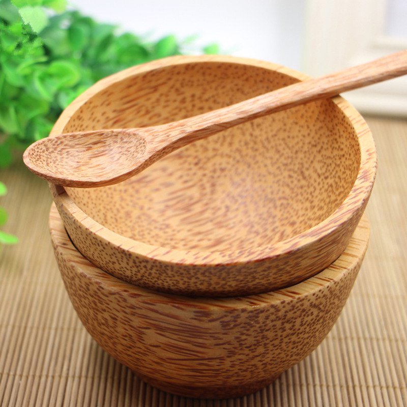 Thìa gỗ dừa 19cm - Mỹ Nghệ Nam Trang