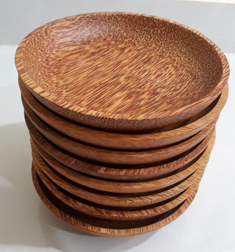 Dĩa gỗ dừa mỹ nghệ