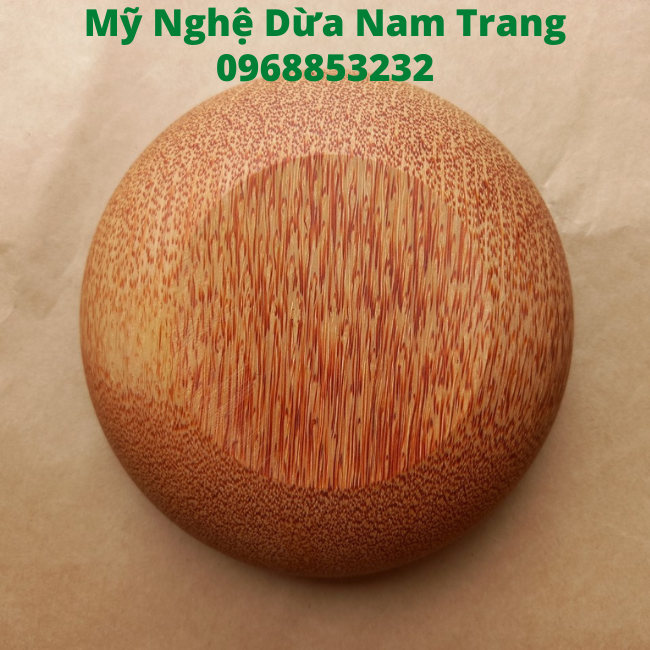 Tô gỗ dừa 18cm - Mỹ Nghệ Nam Trang