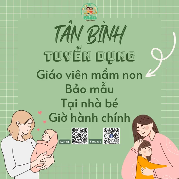 Cơ hội việc làm tại Chila Montessori Cơ Hội Việc Làm Tại Chila Montessori