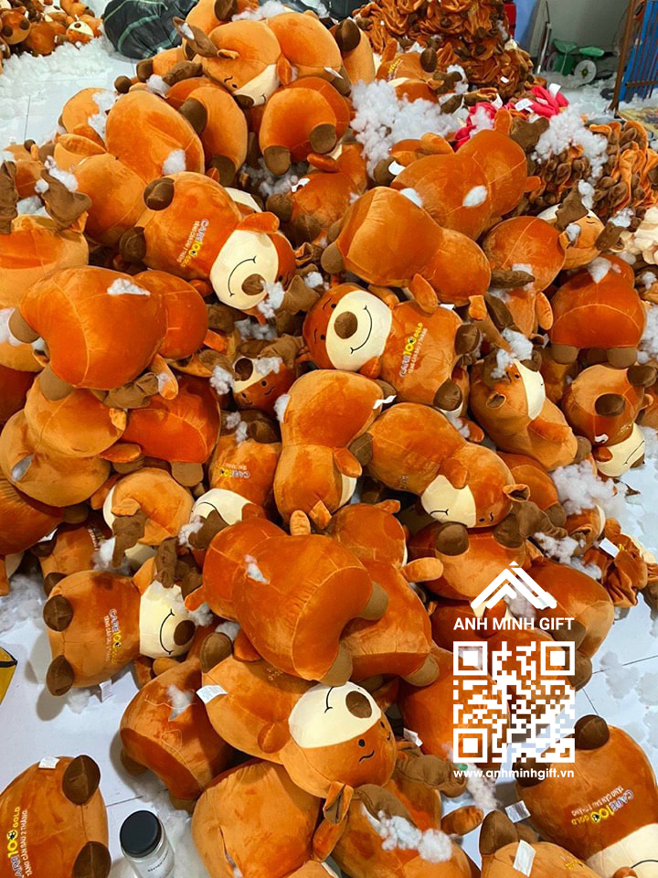 Ý nghĩa và lợi ích khi chọn gấu bông thêu logo làm quà tặng