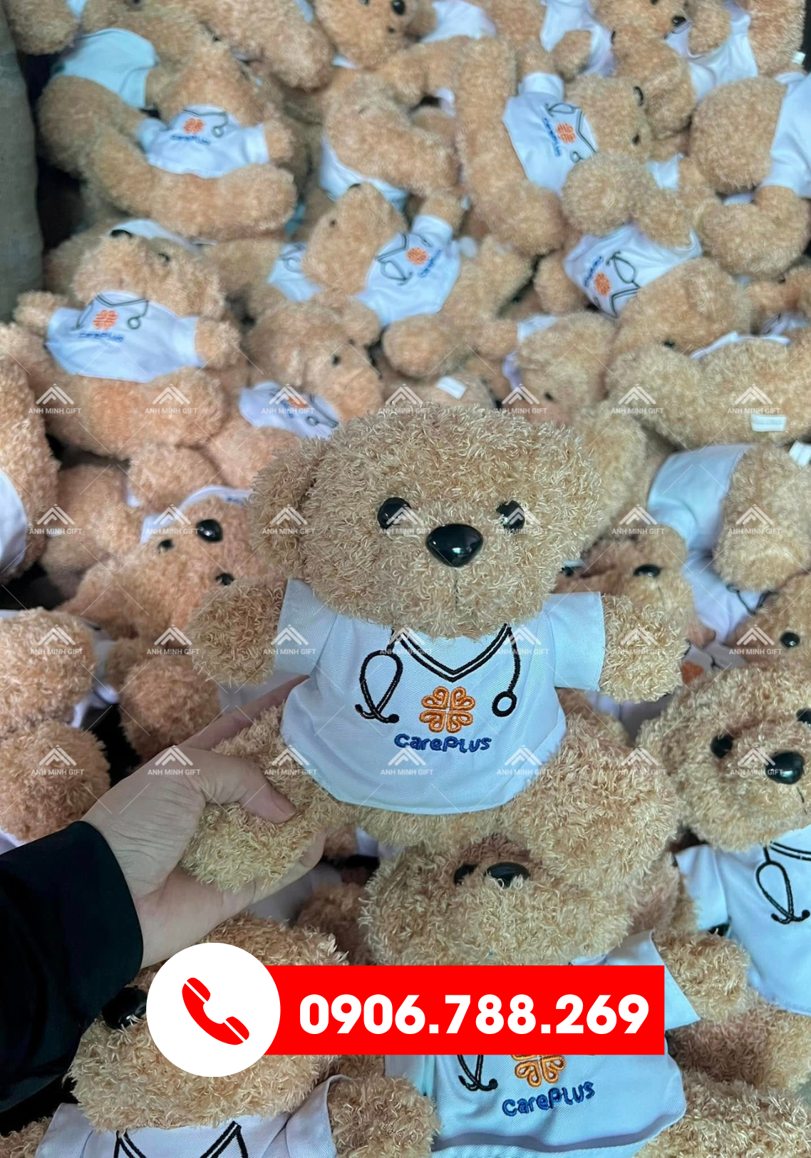 Xưởng may gấu bông theo yêu cầu