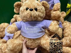 Tạo Ấn Tượng Với Khách Hàng bằng Quà Tặng Gấu Bông Thêu Logo