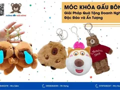 Móc Khóa Gấu Bông - Giải Pháp Quà Tặng Doanh Nghiệp Độc Đáo và Ấn Tượng