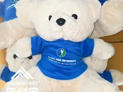 Tại sao gấu bông in logo là món quà được nhiều trẻ em yêu thích?