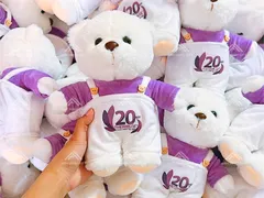 Những ứng dụng của quà tặng gấu bông in logo