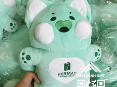 Top 4 quà tặng gấu bông in logo phổ biến nhất trong năm nay