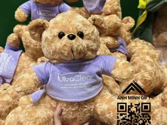 Hướng dẫn cách thiết kế và in logo lên quà tặng gấu bông