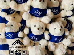 Quà tặng gấu bông in logo mang lại lợi ích gì cho doanh nghiệp?