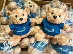 Top 4 lợi ích khi sử dụng gấu bông in logo làm quà tặng khách hàng