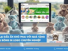Để Lại Dấu Ấn Khó Phai Với Quà Tặng Gấu Bông In Logo Chuyên Nghiệp