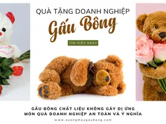 Gấu Bông Chất Liệu Không Gây Dị Ứng: Món Quà Doanh Nghiệp An Toàn và Ý Nghĩa