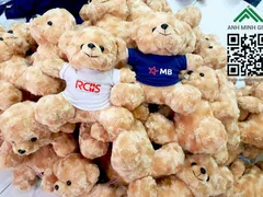 Sử dụng gấu bông in logo để tăng doanh số bán hàng