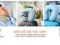 Gối cổ kê vai gáy – Giải pháp quà tặng doanh nghiệp thiết thực