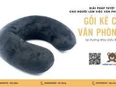 Gối cổ văn phòng - Giải pháp sức khỏe tối ưu cho dân văn phòng