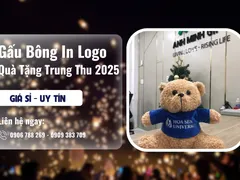 Gấu Bông In Logo: Quà Tặng Trung Thu 2025