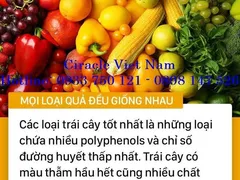 Trái cây và sức khỏe Trái cây và sức khỏe